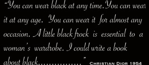 Christian Dior Quote